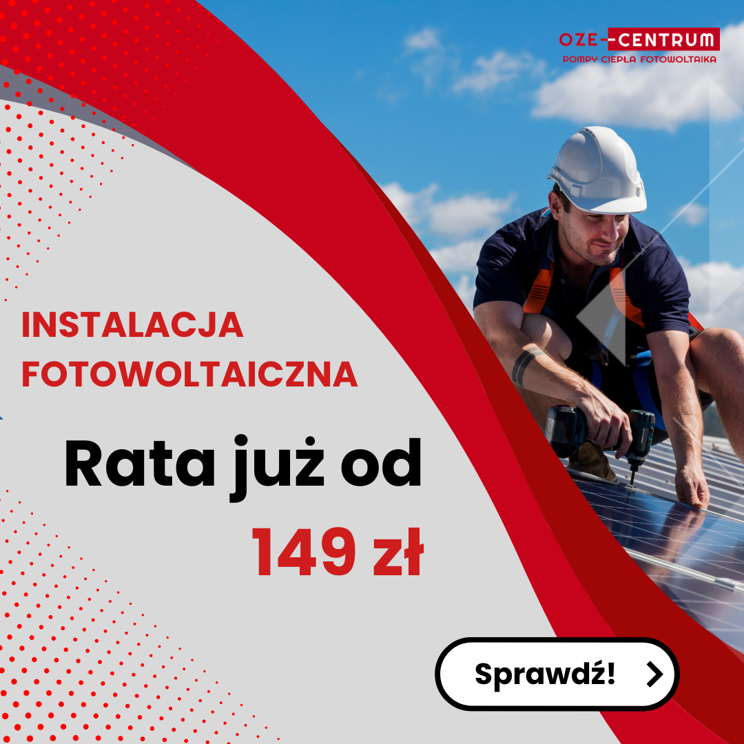 Przykład reklamy lead gen: fotowoltaika